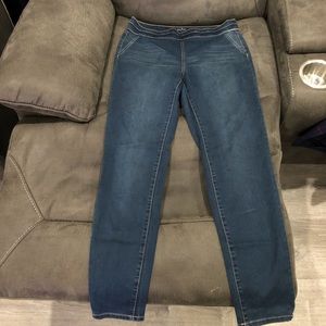 Stretch pull up jeggings